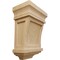 Ekena Millwork 5"W x 3"D x 7"H Santa Fe Corbel, Cherry COR05X03X07SFCH - alternate 1